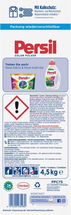 Actual product image Persil Color (75 Washing cycles, Powder)