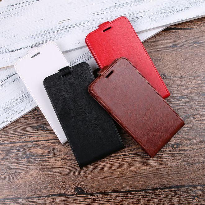 Image du produit MU Classic Couverture en cuir avec pochette pour cartes de visite (LG Q6+, LG Q6)