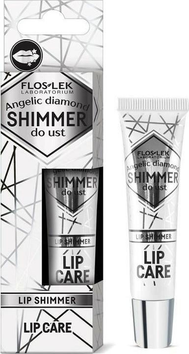 Immagine prodotto Floslek Cura delle labbra Shimmer per bocca trasparente Angelic Diamond 10G