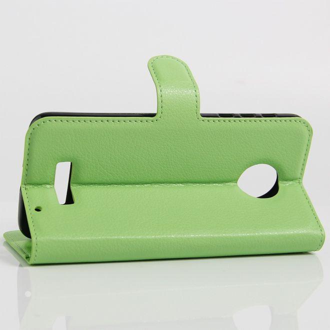 Produktbild MU Classic Cover aus Leder mit Litchitextur (Motorola Moto Z Play)