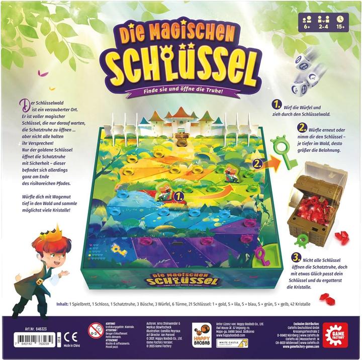 Image du produit Game Factory Les clés magiques (Allemand)