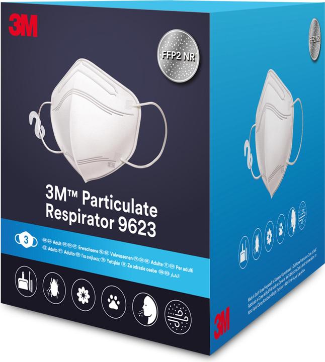 Produktbild 3M Atemschutzmaske 9623 (FFP2, 3 x)