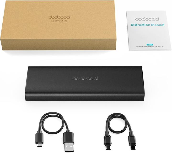 Actual product image Dodocool Dp13 (20100 mAh, 45 W, 74.37 Wh)