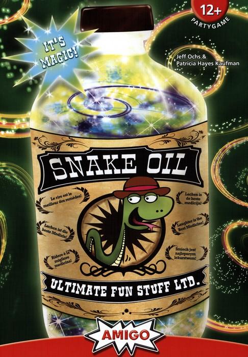 Actual product image Amigo snake oil (German, French, Italian)
