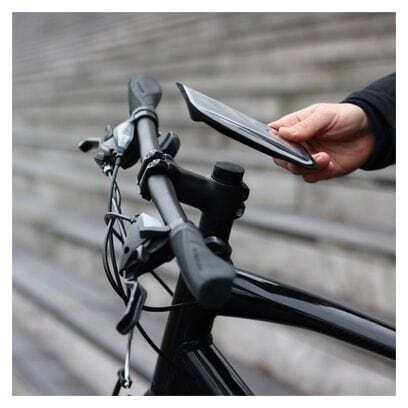 Immagine prodotto Shapeheart Porta telefono per la forcella della bicicletta con coperchio magnetico rimovibile