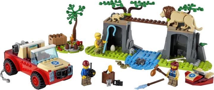 Actual product image LEGO City 60301 off road vehicle to rescue wildlife (60301, LEGO City)