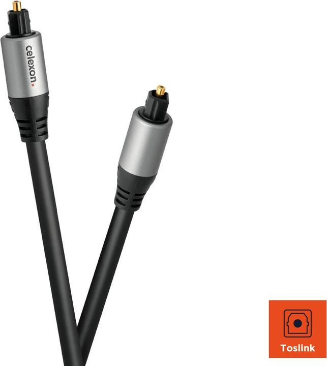 Produktbild Celexon Toslink Optisches Audiokabel 3,0m - Professional Line (3 m, TOSLINK)