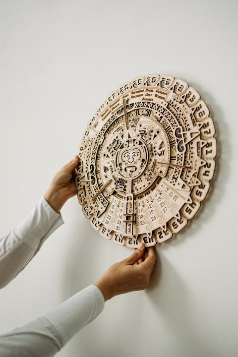 Image du produit Wood Trick Calendrier maya - Kit de construction en bois