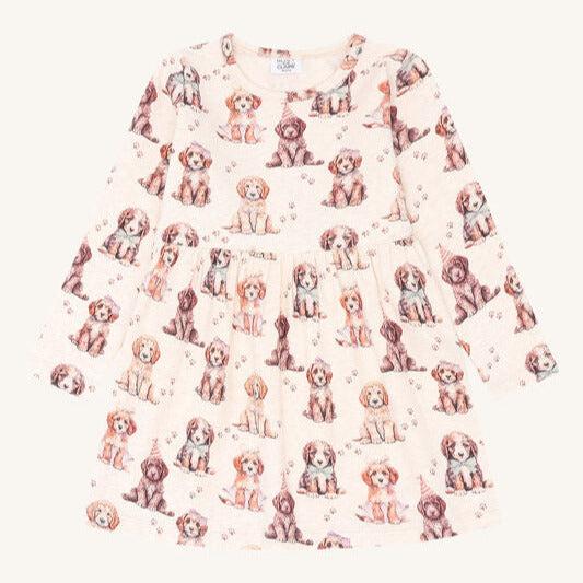 Hust and Claire Kleid mit Hundeprint HCDonna