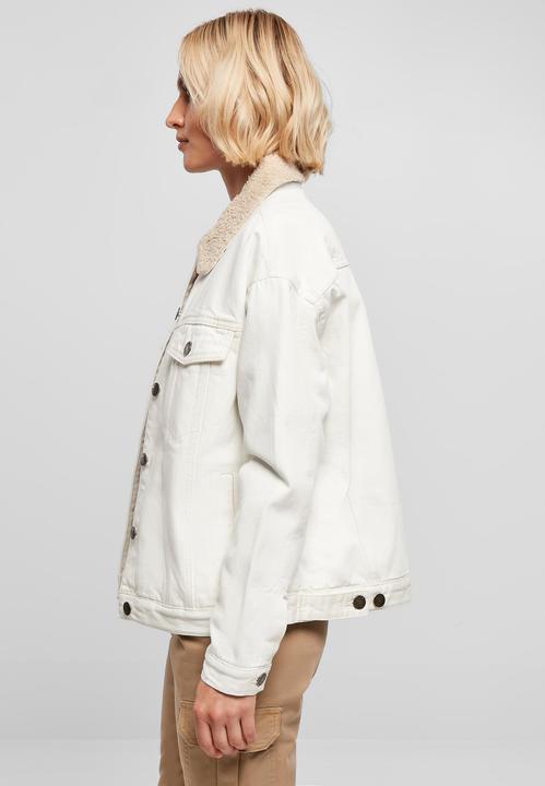 Produktbild Urban Classics Ladies Oversized Sherpa Denim Jacket (M)