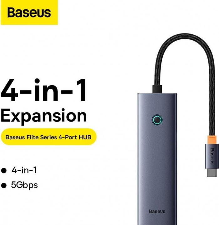 Actual product image Baseus UltraJoy (USB-C, 4 Ports)