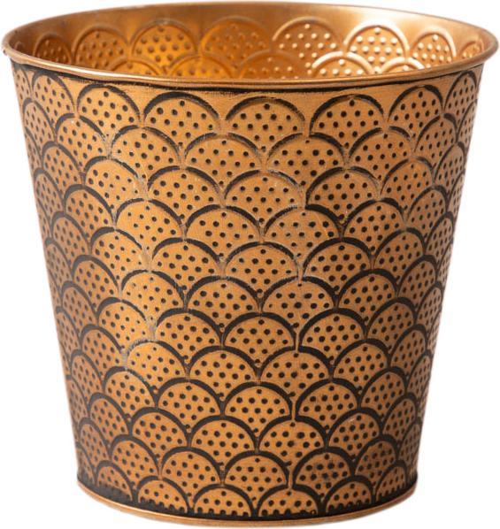 Immagine prodotto Esmée Vaso da fiori / fioriera Orient, lamiera (16 cm)