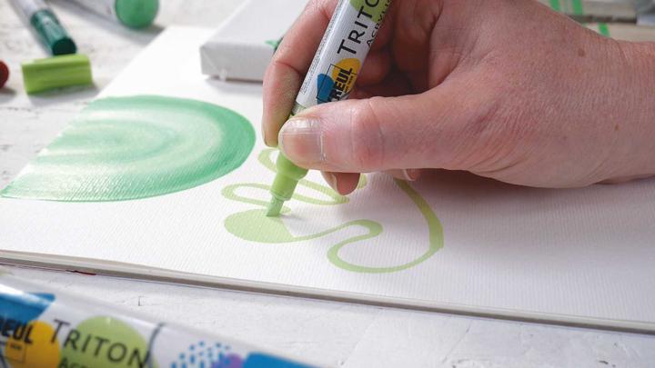 Image du produit Solo Goya Triton Acrylic Paint Marker set de 2 pièces (Argent, Or, 4 mm, 2 x)