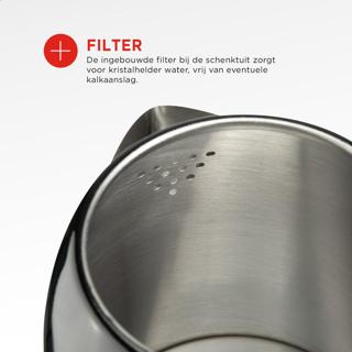 Actual product image Bourgini Nostalgic kettle (1.70 l)