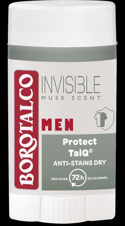 Image du produit Borotalco Déodorant stick homme Invisible Dry 40 ml (Stick, 40 ml)