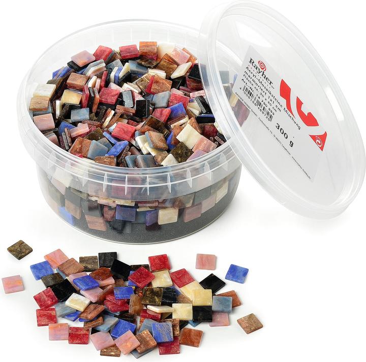 Image du produit Rayher Mélange de mosaïques acryliques, marbre