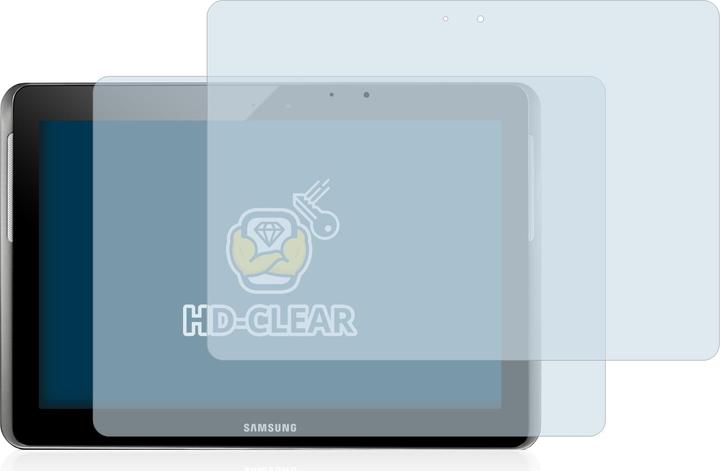 Produktbild BROTECT Schutzfolie Displayschutz Klar (2 Stück, Galaxy Tab GT-P5110)