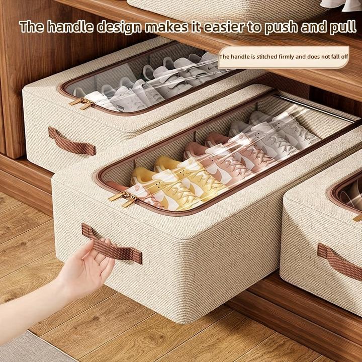 Image du produit Only-Bags.Store 1 St. Stilvolle faltbare Schuhaufbewahrungsbox, perfekt für Haus und Wohnheim