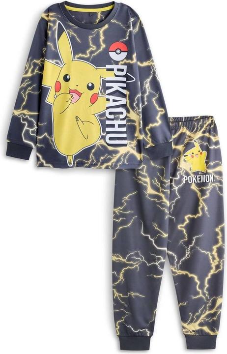Pokémon Schlafanzug mit langer Hose Jungen Langärmlig