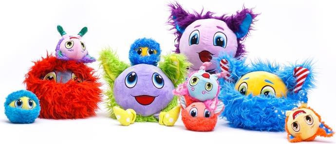 Immagine prodotto Simba Furlocks Mini Peluche Mostro Assortito (20 cm)