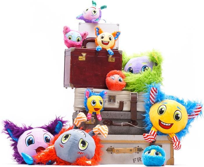Immagine prodotto Simba Furlocks Mini Peluche Mostro Assortito (20 cm)