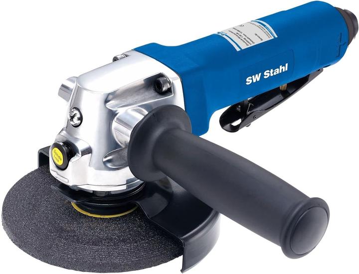SW-Stahl S3297 Druckluft Winkelschleifer I Druckluftwerkzeug mit 1,4 PS Druckluftmotor I 12.000 U/mi (1040 W)