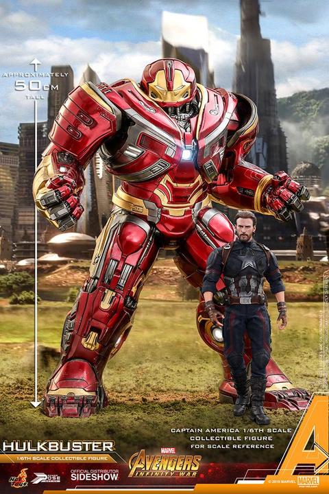 Immagine prodotto Hot Toys Vendicatori - Avengers Infinity War "Hulkbuster" 1/6 - Figura d'azione della serie Power Pose
