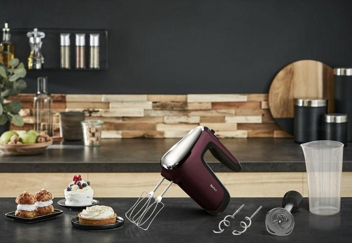 Produktbild Tefal Powermix Silence HT652538 mixer Hand mixer Red (500 W)