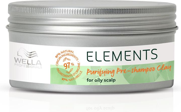 Wella Elements Purifying Pre-Shampoo Clay 225 (225 ml, Flüssiges Shampoo)