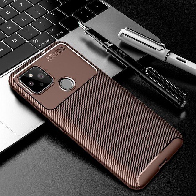 Actual product image MU Style Carbon Fiber TPU Softcase Series (Google Pixel 4a 5G)