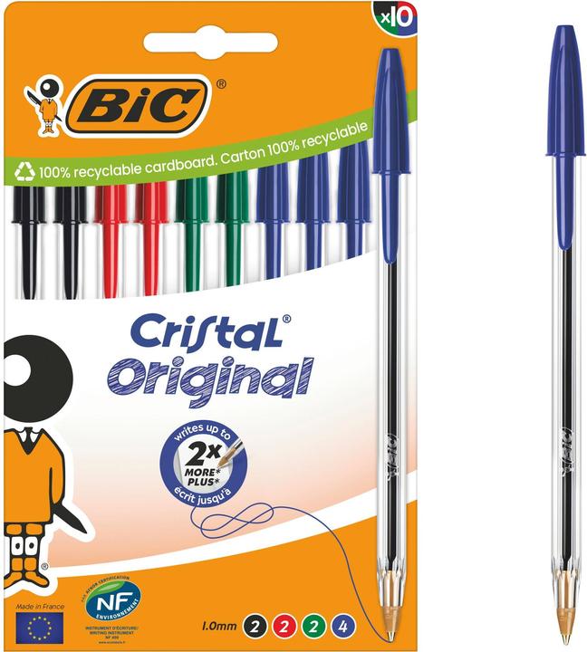 Immagine prodotto Bic Cristal (Trasparente, 10 x)