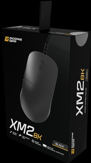 Immagine prodotto Endgame Gear Mouse da gioco XM2 8k, con cavo - nero (Cablato)