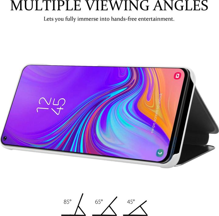 Productafbeelding Cadorabo Boek Smart View Spiegelhoes (Samsung Galaxy A8)