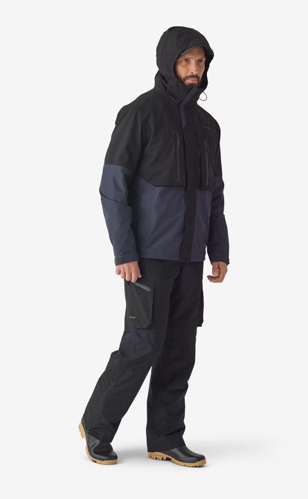 Immagine prodotto Caperlan Pantaloni da pesca FT 500 WPF impermeabile uomo nero (S)