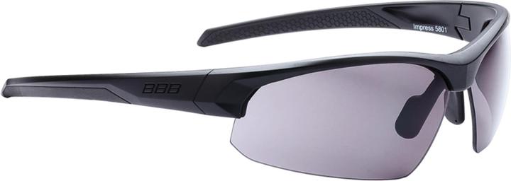 Image du produit BBB Lunettes de sport Impress BSG-58 (Noir mat, Smoking)
