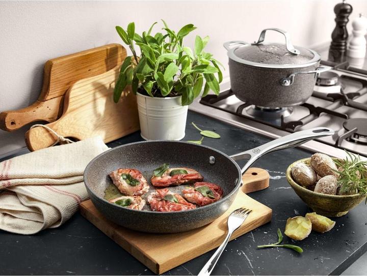 Actual product image Ballarini Salina Granitium 75002-824-0 Frying pan 32 cm (32 cm, Frying pan, Aluminium)