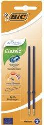 Actual product image Bic Ballpoint refill M 2ST blue (Refill, Blue)