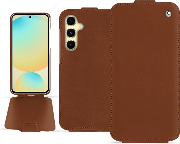 Productafbeelding Noreve Verticale jas van kalfsleer (Samsung Galaxy S24 FE)