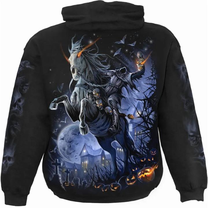 Actual product image Spiral Unisex Adult Headless Hoodie (S)