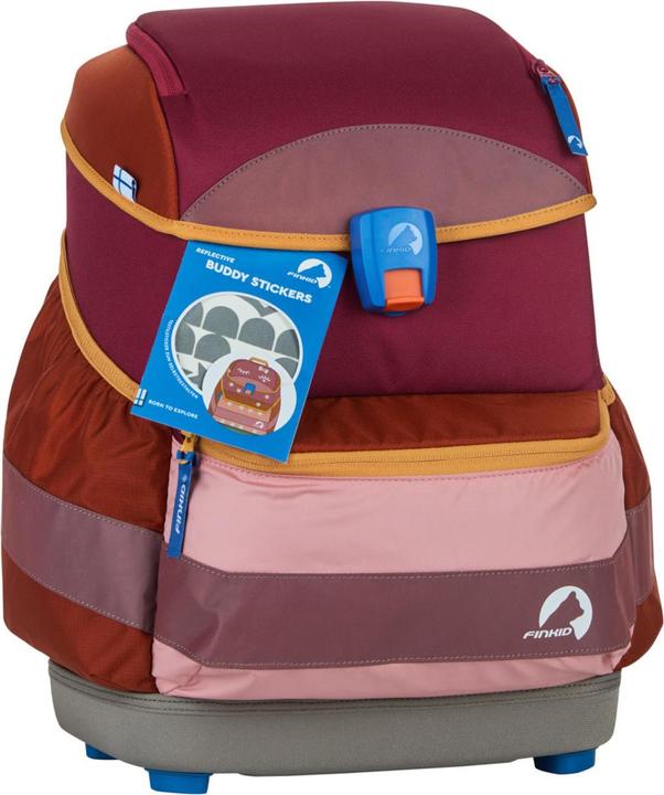 finkid BUDDY EKO SMART Schulranzen berry mi (20 l)