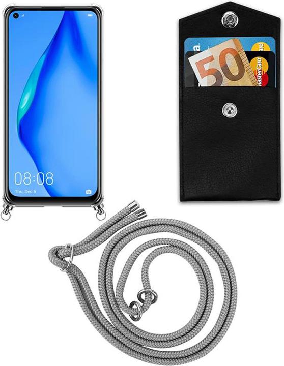 Produktbild Cadorabo TPU Handy Kette SILBER Cover