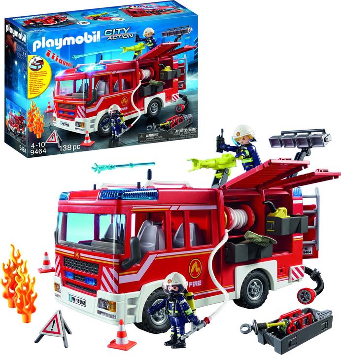 Image du produit Playmobil Pompe à incendie (9464, Playmobil City Action)
