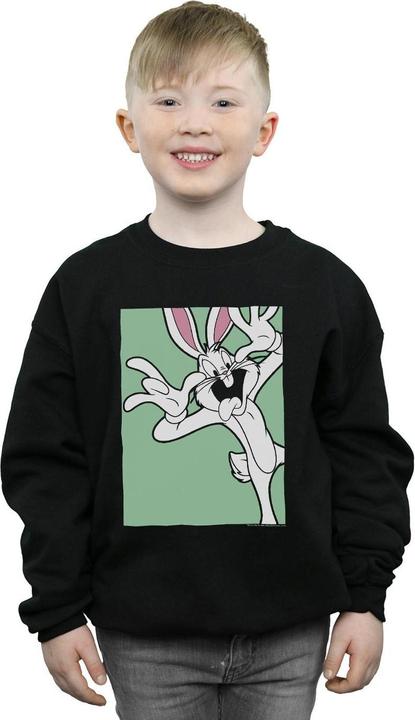Actual product image Looney Tunes Boys Bugs Bunny Funny Face Sweatshirt (140, 146)
