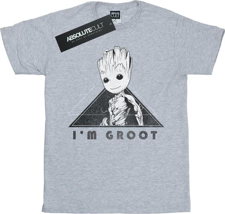 Produktbild Guardians Of The Galaxy Vol. 2 Groot Mono Triangle TShirt (3XL)
