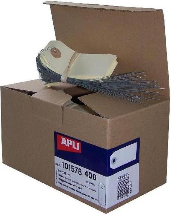 Image du produit Agipa Porte-cartes, 80 x 38 mm, neutre, avec fil de fer
