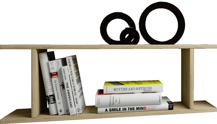 Actual product image VCM Wood wall shelf Sirola (80 x 20 x 20 cm)