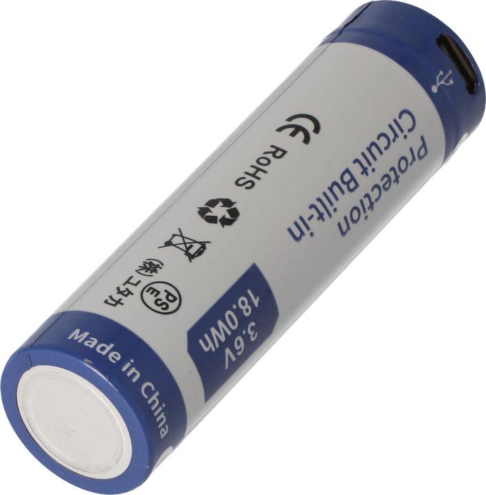 Immagine prodotto Keeppower Batteria 2 pezzi 21700 con protezione PCB incl. possibilità di ricarica USB-C (2 pz., 5000 mAh, Accumulatore di carica elettrica)