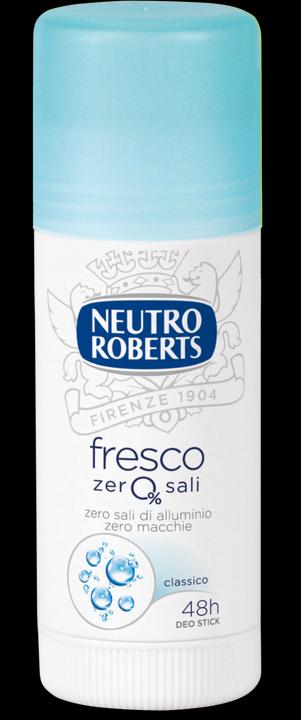 Image du produit Neutro Roberts Déodorant Stick Fresco Zero Aluminum Salts No Stains with Pure Glycerin Oil Deodorant (Stick, 40 ml)