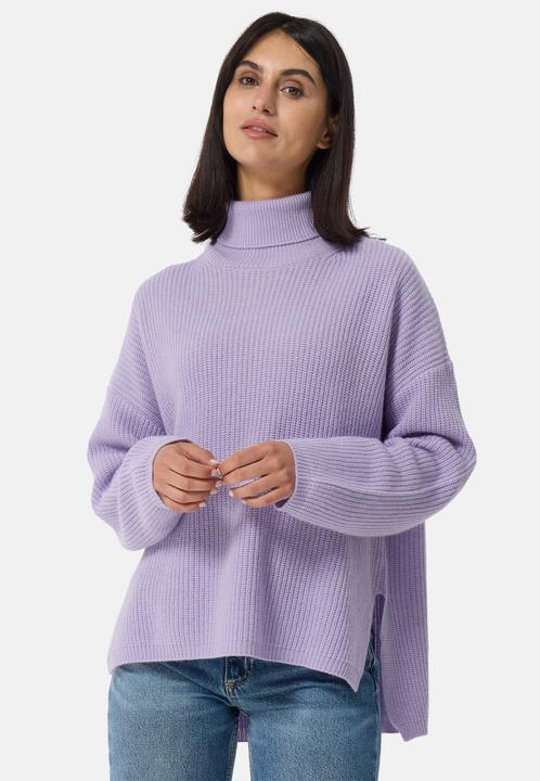 Immagine prodotto Cash-Mere Wolle Kaschmir Oversize Style Rollkragen Pullover (S)