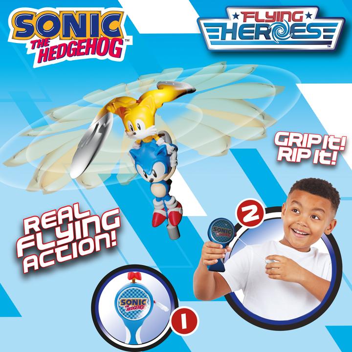 Actual product image Star Wars FLYING HEROES figure Tails & Sonic